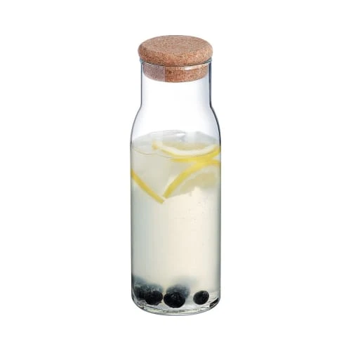 Luminarc Carafe Transparente + Bouchon En Liège 1L 5 Luminarc Carafe Transparente + Bouchon En Liège 1L – Image 3