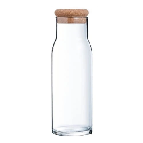 Luminarc Carafe Transparente + Bouchon En Liège 1L 3 Luminarc Carafe Transparente + Bouchon En Liège 1L