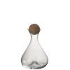 LANADECO Carafe Verre Transparent Et Bouchon Liège H27,5cm 2 LANADECO Carafe Verre Transparent Et Bouchon Liège H27,5cm -Boutique Cristal d'Arques carafe verre transparent et bouchon liege h27 5cm