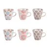 Table Passion Coffret 6 Tasses 17 Cl En Grès Multicolore -Boutique Cristal d'Arques coffret 6 tasses 17 cl en gres multicolore