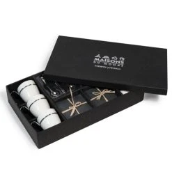 Maisons Du Monde Coffret 6 Tasses à Café En Porcelaine Avec Soucoupes + Cuillères -Boutique Cristal d'Arques coffret 6 tasses a cafe en porcelaine avec soucoupes cuilleres 1000 2 23 114208 3