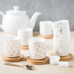 Maisons Du Monde Coffret 6 Tasses Et Soucoupes En Porcelaine SONATE 9 Maisons Du Monde Coffret 6 Tasses Et Soucoupes En Porcelaine SONATE -Boutique Cristal d'Arques coffret 6 tasses et soucoupes en porcelaine sonate 1000 12 3 164249 3
