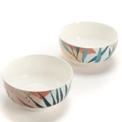 Amadeus Coffret De 4 Bols En Porcelaine Décoré