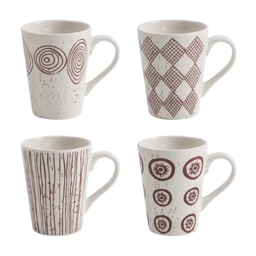 Table Passion Coffret De 4 Mugs 29 Cl Terra En Porcelaine Rouge 3 Table Passion Coffret De 4 Mugs 29 Cl Terra En Porcelaine Rouge