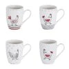Table Passion Coffret De 4 Mugs 34 Cl En Porcelaine Décoré -Boutique Cristal d'Arques coffret de 4 mugs 34 cl en porcelaine decore