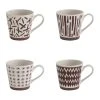 Table Passion Coffret De 4 Mugs 34cl En Grès Décoré 1 Table Passion Coffret De 4 Mugs 34cl En Grès Décoré -Boutique Cristal d'Arques coffret de 4 mugs 34cl en gres decore