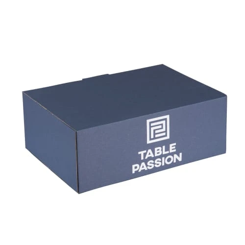 Table Passion Coffret De 6 Verres De 32 Cl En Cristal Taillé Bleu 4 Table Passion Coffret De 6 Verres De 32 Cl En Cristal Taillé Bleu – Image 2