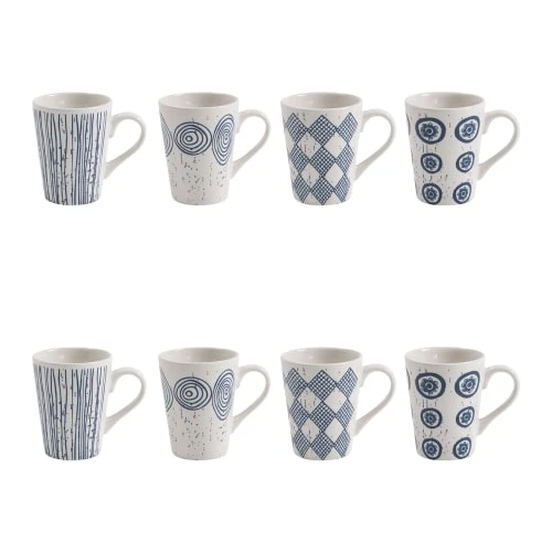 Table Passion Coffret De 8 Tasses 9 Cl En Porcelaine Bleu 3 Table Passion Coffret De 8 Tasses 9 Cl En Porcelaine Bleu