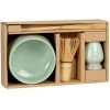 Maisons Du Monde Coffret Matcha En Grès Vert Céladon Et En Bambou -Boutique Cristal d'Arques coffret matcha en gres vert celadon et en bambou 1000 6 31 231886 1
