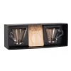 Maisons Du Monde Coffret Tasses à Café (x2) Et Supports En Bambou -Boutique Cristal d'Arques coffret tasses a cafe x2 et supports en bambou 1000 14 40 228902 1