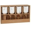 Maisons Du Monde Coffret Tasses En Grès Bleu Effet Marbré (x4) Soucoupes En Bois D'acacia -Boutique Cristal d'Arques coffret tasses en gres bleu effet marbre x4 soucoupes en bois d acacia 1000 9 38 231770 1