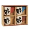 Maisons Du Monde Coffret Tasses (x4) En Grès Motifs Visages Multicolores 2 Maisons Du Monde Coffret Tasses (x4) En Grès Motifs Visages Multicolores -Boutique Cristal d'Arques coffret tasses x4 en gres motifs visages multicolores 1000 4 6 231000 1