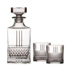 Maxwell & Williams Coffret Whisky 2 Verres Et 1 Carafe Verre Transparent