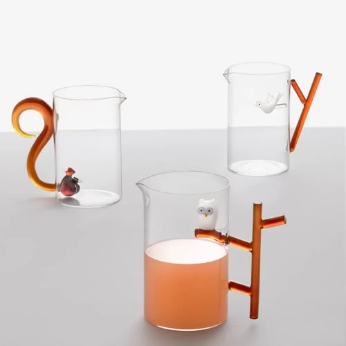 Ichendorf Cruche Chouette En Verre 155cl 4 Ichendorf Cruche Chouette En Verre 155cl – Image 2