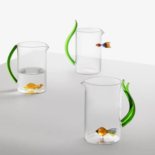 Ichendorf Cruche Poisson En Verre 150cl 4 Ichendorf Cruche Poisson En Verre 150cl – Image 2