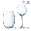 Chef & Sommelier Ensemble 12 Pièces Cheer Up Verres à Pied 47cl Et Gobelets 32cl 2 Chef & Sommelier Ensemble 12 Pièces Cheer Up Verres à Pied 47cl Et Gobelets 32cl -Boutique Cristal d'Arques ensemble 12 pieces cheer up verres a pied 47cl et gobelets 32cl