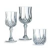 Cristal D'Arques Ensemble Verres à Pieds Et Gobelet Longchamp -Boutique Cristal d'Arques ensemble verres a pieds et gobelet longchamp