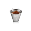 GEFU Filtre à Café En Acier Inoxydable Argent -Boutique Cristal d'Arques filtre a cafe en acier inoxydable argent