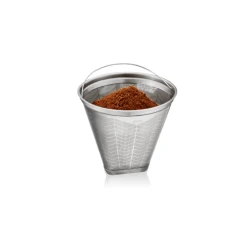 GEFU Filtre à Café En Acier Inoxydable Argent