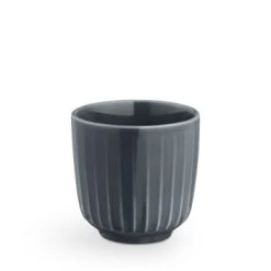 Kähler Design Gobelet En Céramique Blanc 100ml -Boutique Cristal d'Arques gobelet en ceramique anthracite 100ml hammershoi