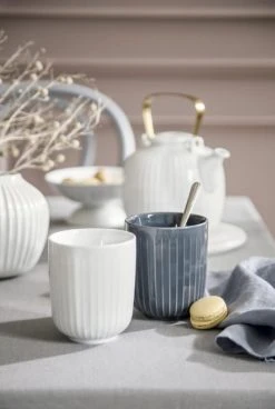 Kähler Design Gobelet En Céramique Anthracite 300ml -Boutique Cristal d'Arques gobelet en ceramique anthracite 300ml 1