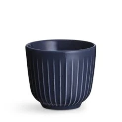 Kähler Design Gobelet En Céramique Bleu 200ml -Boutique Cristal d'Arques gobelet en ceramique indigo 200ml hammershoi
