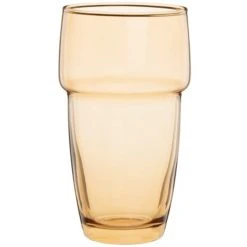 Maisons Du Monde Gobelet En Verre Teinté Ocre - Lot De 6