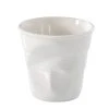 REVOL Gobelet Expresso Froissé 8 Cl En Porcelaine Blanc -Boutique Cristal d'Arques gobelet expresso froisse 8 cl en porcelaine blanc