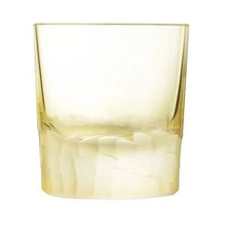 Cristal D'Arques Gobelet Jaune Forme Basse 32cl - Lot De 6