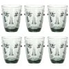 Maisons Du Monde Gobelet Visage En Verre Teinté Gris - Lot De 6 -Boutique Cristal d'Arques gobelet visage en verre teinte gris 1000 1 9 207469 3