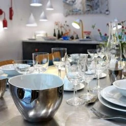 Tsé & Tsé Associées Grand Bol Porcelaine Blanc Brillant Et Platine D16cm 11 Tsé & Tsé Associées Grand Bol Porcelaine Blanc Brillant Et Platine D16cm -Boutique Cristal d'Arques grand bol porcelaine blanc brillant et platine d16cm 3