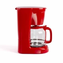 Livoo Cafetière Electrique En Plastique Rouge