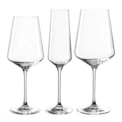 Leonardo Lot De 12 Verres à Vin Et Champagne En Verre Transparent