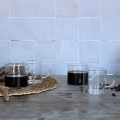 OGO Living Lot De 4 Tasses En Verre Borosilicate 25 Cl -Boutique Cristal d'Arques lot de 4 tasses en verre borosilicate 25 cl 2