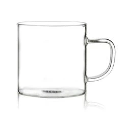 OGO Living Lot De 4 Tasses En Verre Borosilicate 25 Cl