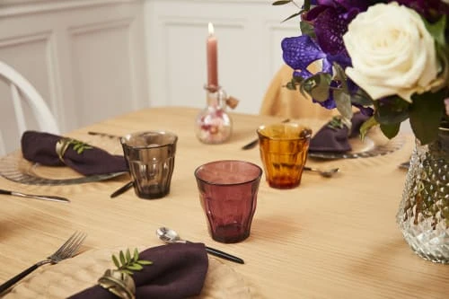 Duralex Lot De 4 - Verre à Eau 25 Cl En Verre Trempé Résistant Teinté Prune 5 Duralex Lot De 4 - Verre à Eau 25 Cl En Verre Trempé Résistant Teinté Prune – Image 3