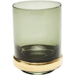 Kare Design Lot De 4 - Verre à Eau En Verre Fumé Vert -Boutique Cristal d'Arques lot de 4 verre a eau en verre fume vert 2