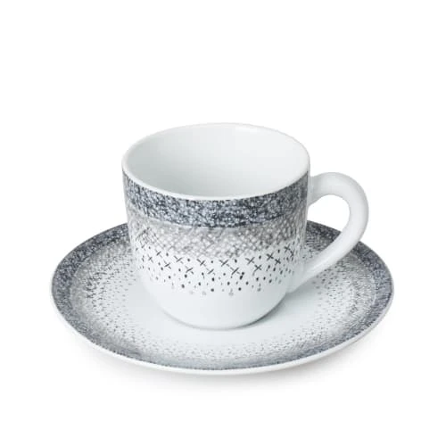 Table Passion Lot De 6 Tasse à Café Et Sous-tasse En Grès Gris 3 Table Passion Lot De 6 Tasse à Café Et Sous-tasse En Grès Gris