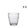Duralex Lot De 6 - Tasse à Espresso 9cl En Verre Trempé Résistant Transparent -Boutique Cristal d'Arques lot de 6 tasse a espresso 9cl en verre trempe resistant transparent