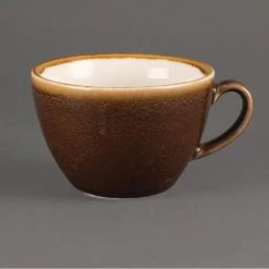 Olympia Kiln Lot De 6 Tasses Couleur écorce 340ml -Boutique Cristal d'Arques lot de 6 tasses couleur ecorce 340ml 1