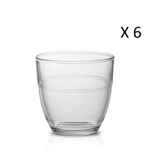 Duralex Lot De 6 - Verre à Eau 22 Cl En Verre Trempé Résistant Transparent 3 Duralex Lot De 6 - Verre à Eau 22 Cl En Verre Trempé Résistant Transparent