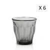 Duralex Lot De 6 - Verre à Eau 25 Cl En Verre Trempé Résistant Teinté Gris 1 Duralex Lot De 6 - Verre à Eau 25 Cl En Verre Trempé Résistant Teinté Gris -Boutique Cristal d'Arques lot de 6 verre a eau 25 cl en verre trempe resistant teinte gris