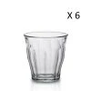 Duralex Lot De 6 - Verre à Eau 25 Cl En Verre Trempé Résistant Transparent -Boutique Cristal d'Arques lot de 6 verre a eau 25 cl en verre trempe resistant transparent