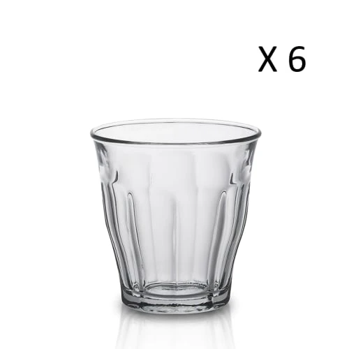 Duralex Lot De 6 - Verre à Eau 25 Cl En Verre Trempé Résistant Transparent 3 Duralex Lot De 6 - Verre à Eau 25 Cl En Verre Trempé Résistant Transparent