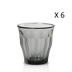 Duralex Lot De 6 - Verre à Eau 31 Cl En Verre Trempé Résistant Teinté Gris 9 Duralex Lot De 6 - Verre à Eau 31 Cl En Verre Trempé Résistant Teinté Gris -Boutique Cristal d'Arques lot de 6 verre a eau 31 cl en verre trempe resistant teinte gris le picardie 1