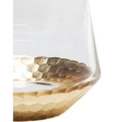 Kare Design Lot De 6 - Verre à Eau En Verre Fond Doré -Boutique Cristal d'Arques lot de 6 verre a eau en verre fond dore 3