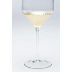 Kare Design Lot De 6 - Verre à Vin Blanc En Verre Fond Doré -Boutique Cristal d'Arques lot de 6 verre a vin blanc en verre fond dore 2