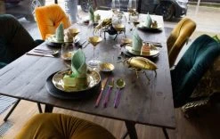 Kare Design Lot De 6 - Verre à Vin Blanc En Verre Fond Doré -Boutique Cristal d'Arques lot de 6 verre a vin blanc en verre fond dore 3