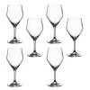Leonardo Lot De 6 Verres à Eau Sur Pied 330ml Verre Transparent -Boutique Cristal d'Arques lot de 6 verres a eau sur pied 330ml verre transparent