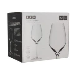 OGO Living Lot De 6 Verres à Pieds 35cl -Boutique Cristal d'Arques lot de 6 verres a pieds 35cl 1